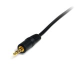 Cable Adaptador de Mini-Jack a RCA 91cm - Jack 3,5mm Macho - 2xRCA Macho - Negro