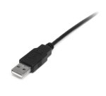 Cable USB de 2m para Cámara - 1x USB A Macho - 1x Mini USB B Macho - Adaptador Negro