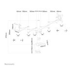 Neomounts FPMA-D1330DSILVER Support d'écran à fixer 10-27"