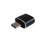 AISENS Mini adaptador USB 3.1 Gen2 3A, tipo USB-C/M-A/H, Negro