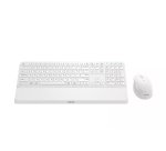 Philips 6000 series SPT6607W/16 teclado Ratón incluido Universal RF Wireless + Bluetooth QWERTY Inglés Blanco