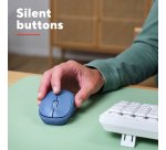 Trust Yvi+ mouse Universal Ambidextrous RF Wireless + Bluetooth Optical 1600 DPI