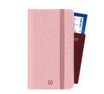 Celly Venere Passport Portafoglio Rosa Ecopelle