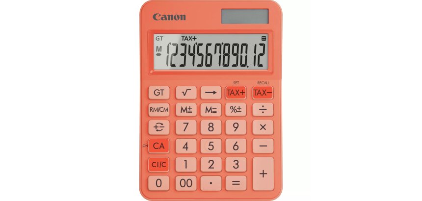 Canon LS-125KB calcolatrice Desktop Calcolatrice di base Arancione