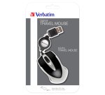 Verbatim Go Mini Optical Travel Mouse - Maus - USB - Schwarz