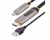 StarTech.com Câble USB-C vers HDMI 2.0 Optique Actif (AOC) de 15,2m, 4K 60Hz, Classé CL3, Câble Optique Actif, Câble Adaptateur USB Type-C vers HDMI Unidirectionnel
