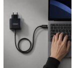 StarTech.com USB-C Laptop-Ladegerät 65W, Kompaktes GaN-Wandladegerät Für Dell, XPS, HP ProBook, MacBook Pro, Surface Pro, Schwarz