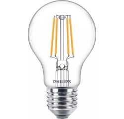 Philips Lampadina trasparente a filamento 40 W A60 E27