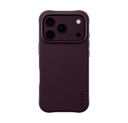 PanzerGlass CARE™ von ® Samba Case Dark Cherry m. MagSafe iPhone 2026 Pro | 17 Pro Schutzhülle für Mobiltelefone Transparente Hülle