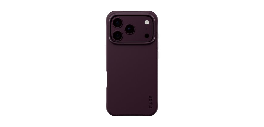 PanzerGlass CARE™ by ® Samba Case Dark Cherry w. MagSafe iPhone 18 Pro | 17 Pro coque de protection pour téléphones portables Housse Violet