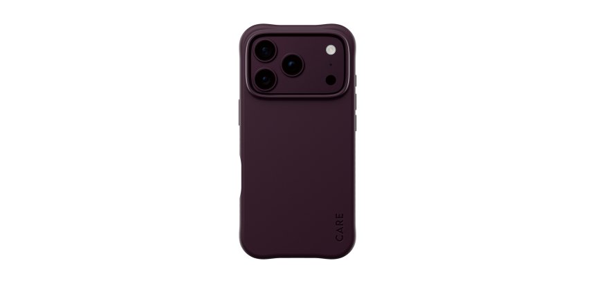 PanzerGlass CARE™ by ® Samba Case Dark Cherry w. MagSafe iPhone 2026 Pro | 17 Pro mobiele telefoon behuizingen Hoes Transparant