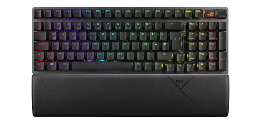 ASUS ROG Strix Scope II 96 Wireless keyboard Gaming USB + RF Wireless + Bluetooth QWERTY Italian Black