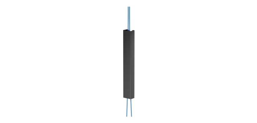 Neomounts ADS06-123BL Cable Cover - Magnetic Mount - Universal