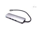 i-tec USB-C Metal Nano Docking Station 4K HDMI LAN with Power Delivery 100W + Universal Charger 100W