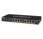 NETGEAR GS308PP Non-géré Gigabit Ethernet (10/100/1000) Connexion Ethernet, supportant l'alimentation via ce port (PoE) Noir