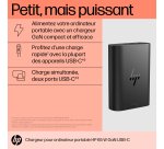 HP Chargeur pour ordinateur portable 65 W GaN USB-C