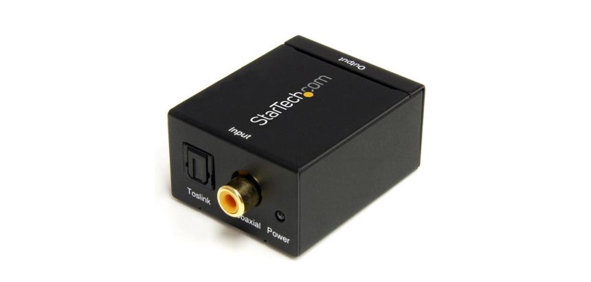StarTech.com Convertisseur audio coaxial numérique ou Toslink optique SPDIF vers RCA stéréo