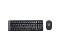 Logitech Wireless Combo MK220 teclado Ratón incluido Oficina RF inalámbrico QWERTY Italiano Negro