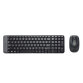 Logitech Wireless Combo MK220 teclado Ratón incluido Oficina RF inalámbrico QWERTY Italiano Negro