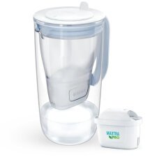 BRITA FRANCE Carafe Carafe en verre bleue 1 cartouche MAXTRA PRO