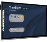 Viewsonic IFP7562 pantalla de señalización Panel plano interactivo 190,5 cm (75") LED Wifi 350 cd / m² 4K Ultra HD Negro Pantalla táctil Procesador incorporado Android