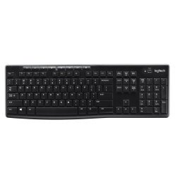 Logitech K270 Wireless Keyboard Technologie Unifying sans fil, standard