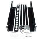 StarTech.com Rails pour Rack Serveur Universels 2U - Rails de Montage Serveur en Rack 19 pouces - Rails de Rack Ajustable pour Baie Informatique/ Rack d'Équipement/Rack Serveur