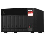 QNAP TVS-675 NAS Tower ZhaoXin KaiXian KX-6000 KX-U6580 8 Go DDR4 0 To QuTS hero Noir