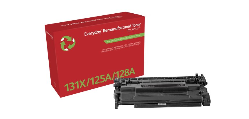 Toner remanufacturé Noir Everyday™ de Xerox compatible avec HP 131X (CF210X), Grande capacité