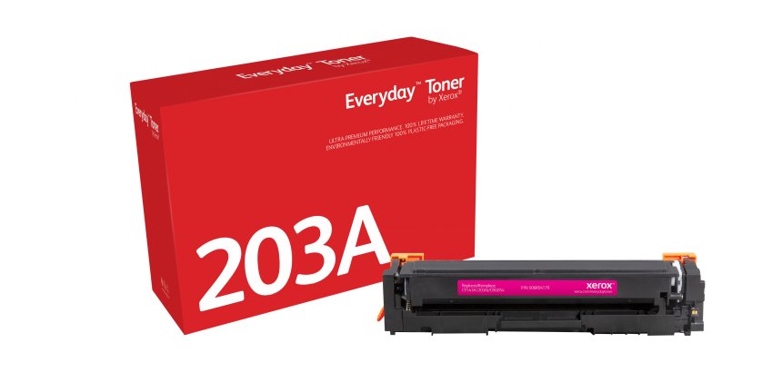 Toner Everyday™ Magenta de Xerox compatible avec HP 203A (CF543A), Capacité standard
