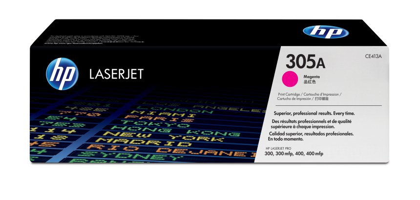 HP 305A - magenta - original - LaserJet - toner cartridge (CE413A)
