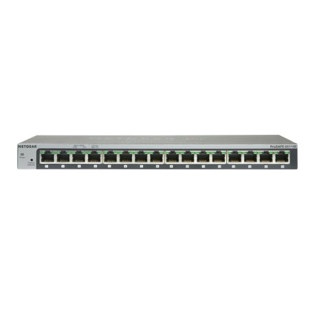 NETGEAR GS116 Non-géré Gigabit Ethernet (10/100/1000) Gris