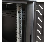 StarTech.com Armadio Rack 19" 12U su Ruote a 4 Montanti, Server Rack 19 pollici Mobile con pannelli laterali romovibili e serratura. Rack Dati con Profondità Regolabile per apparecchiature informatiche / AV / IT