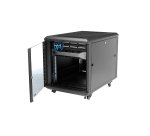 StarTech.com Armadio Rack 19" 12U su Ruote a 4 Montanti, Server Rack 19 pollici Mobile con pannelli laterali romovibili e serratura. Rack Dati con Profondità Regolabile per apparecchiature informatiche / AV / IT