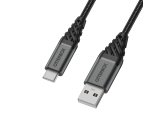 OtterBox Premium Cable USB A-C 2M, noir