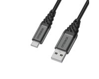 OtterBox Premium Cable USB A-C 2M, noir