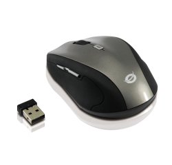 Conceptronic Optical Wireless 5-Button Travel Mouse