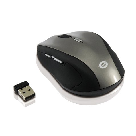 Conceptronic Optical Wireless 5-Button Travel Mouse