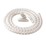 Fellowes CableZip Sol Tube flexible de câble Blanc 1 pièce(s)
