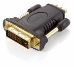 Equip 118908 adattatore per inversione del genere dei cavi DVI (24+1) HDMI A Nero