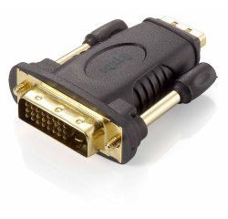 Equip 118908 adattatore per inversione del genere dei cavi DVI (24+1) HDMI A Nero