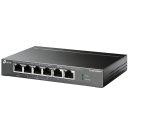 TP-Link TL-SG1006PP commutateur réseau Non-géré Gigabit Ethernet (10/100/1000) Connexion Ethernet, supportant l'alimentation via ce port (PoE) Gris