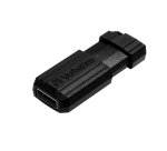 Verbatim PinStripe - Unidad USB de 64 GB - Negro