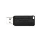 Verbatim PinStripe - Unidad USB de 64 GB - Negro