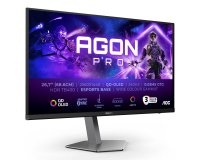 AOC AGON PRO AG276QZD2 computer monitor 67.3 cm (26.5") 2560 x 1440 pixels Quad HD QD-OLED Black, Grey
