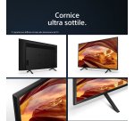 Sony BRAVIA | KD-43X75WL | LED | 4K HDR | Google TV | ECO PACK | BRAVIA CORE | Narrow Bezel Design