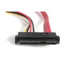 StarTech.com Câble Adaptateur SAS SFF 8482 vers SATA avec Alimentation LP4 - 46 cm