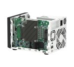 QNAP TVS-H474 NAS Tower Intel® Core™ i3 i3-12100 8 Go DDR4 0 To QuTS hero Noir