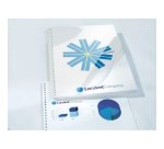 Couverture de reliure HiClear, format A4, PVC, 0,15 mm
