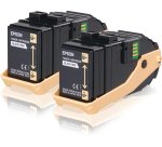 Epson Pack 2 Toners Noir (2 x 6 500 p)
